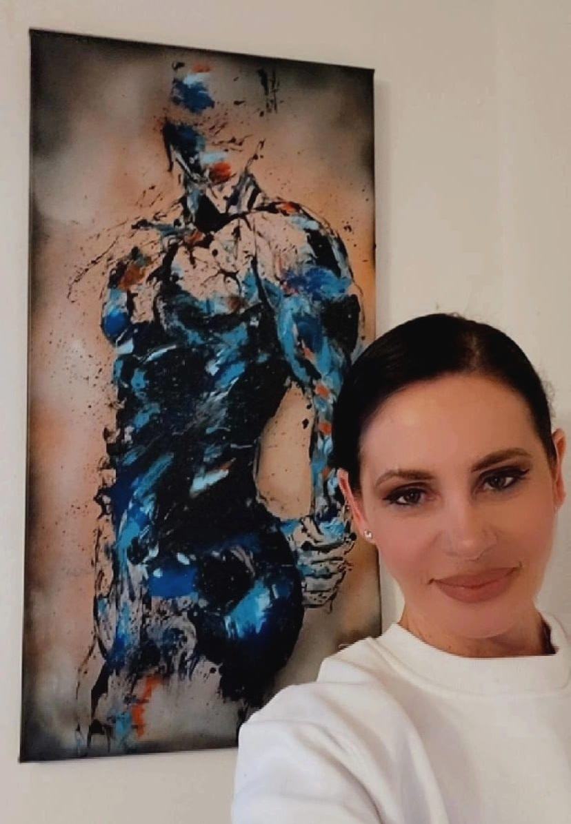 ArteDiAlina.com painting: The man I (don't) know